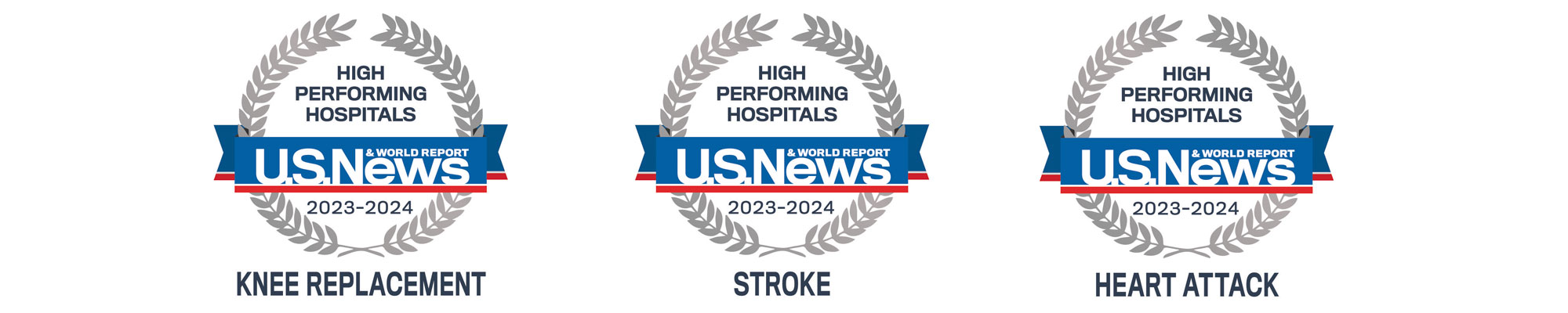 U.S. News and World Report logos