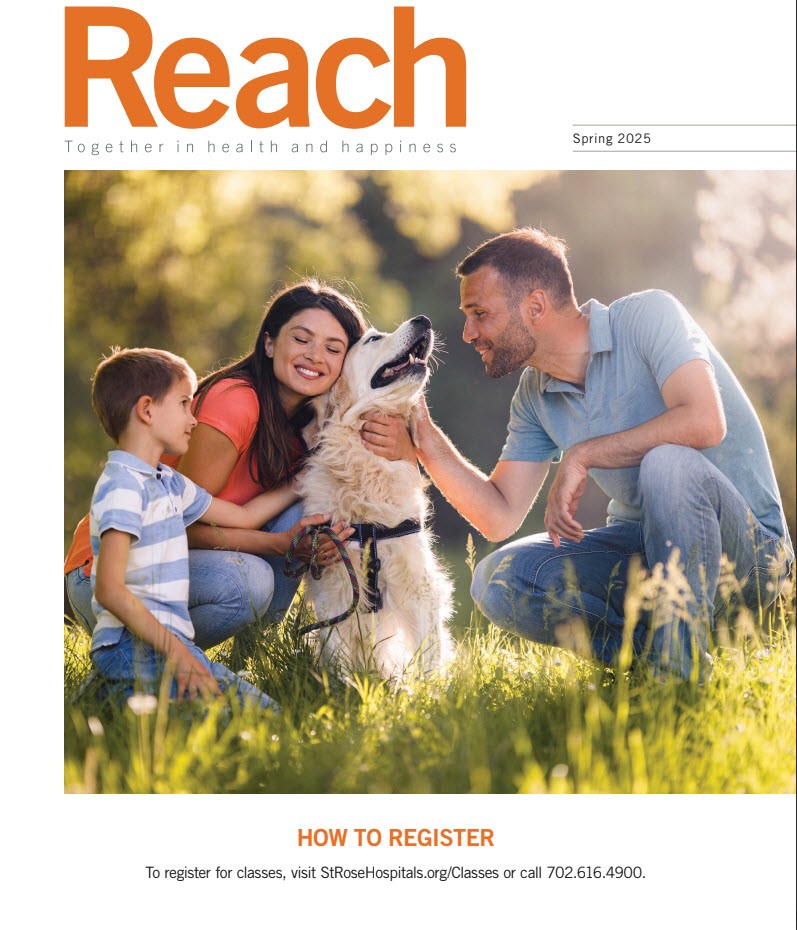 Dignity Health Reach catalog of classes and events