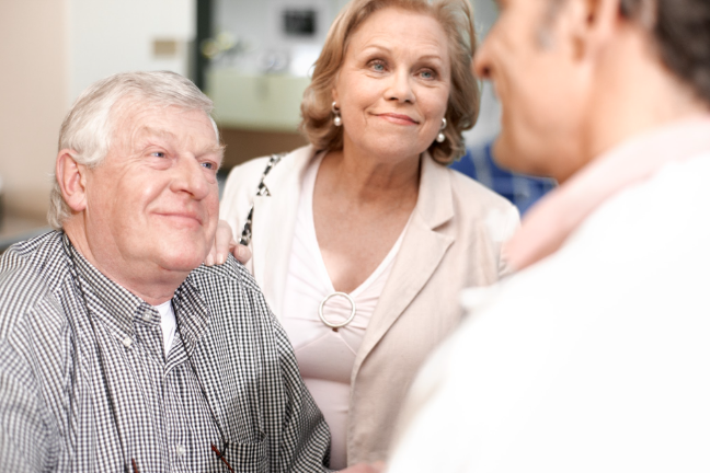 Orthopedics | Nevada Hospitals older couple at appointment
