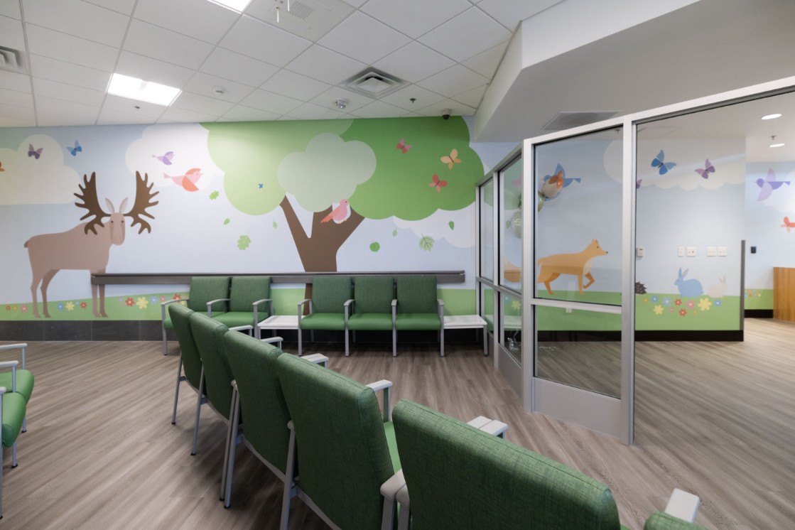 Siena Childrens Er waiting room