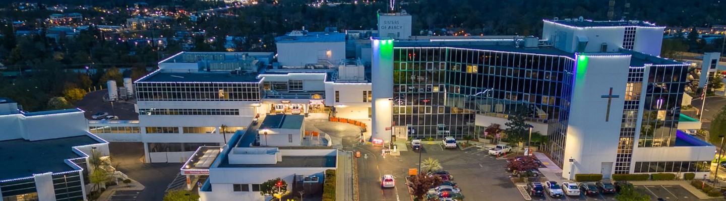 Mercy Medical Center Redding to Illuminate Blue and Green Lights
